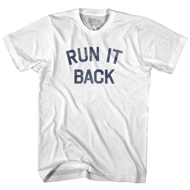 Run It Back Adult Cotton T-Shirt by Ultras