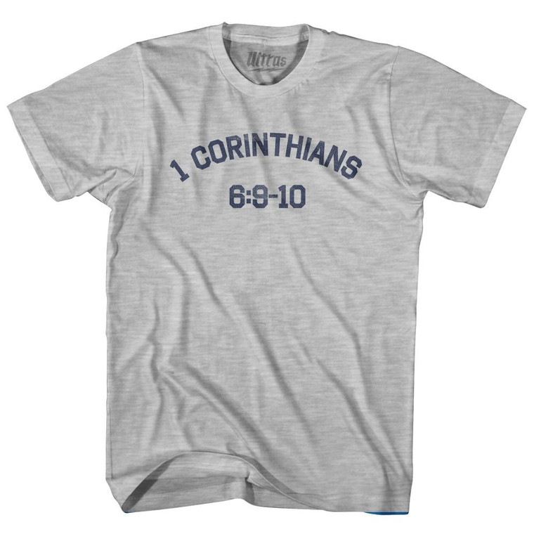 1 Corinthians 6 9-10 Youth Cotton T-Shirt by Ultras