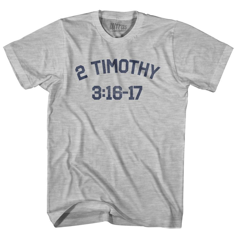 2 Timothy 3 16-17 Adult Cotton T-Shirt by Ultras