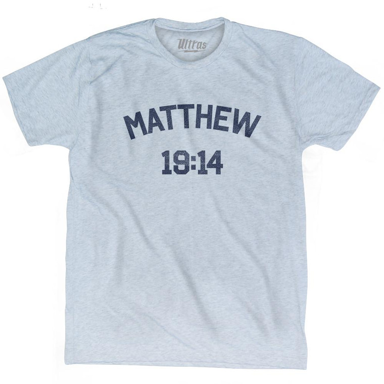Matthew 19 14 Adult Tri-Blend T-Shirt by Ultras
