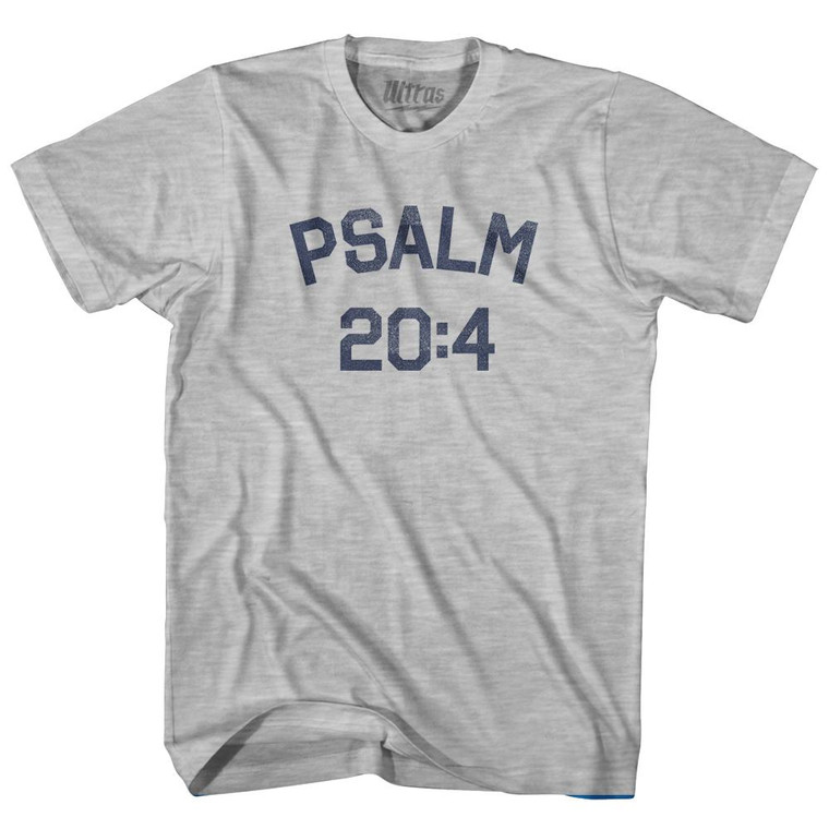 Psalm 20 4 Adult Cotton T-Shirt by Ultras