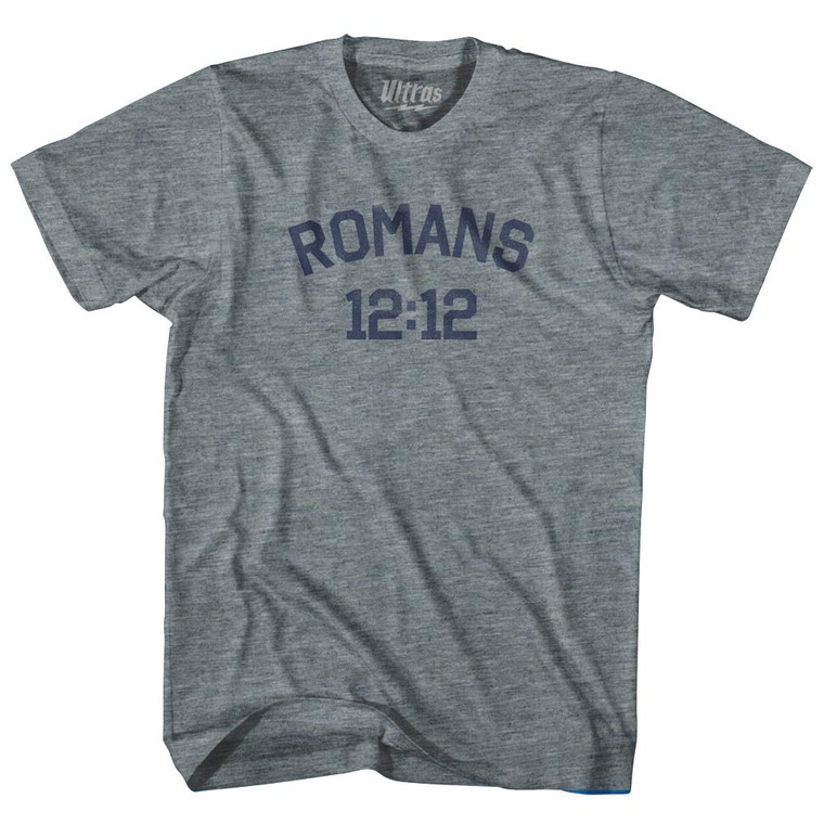 Romans 12 12 Youth Tri-Blend T-Shirt by Ultras
