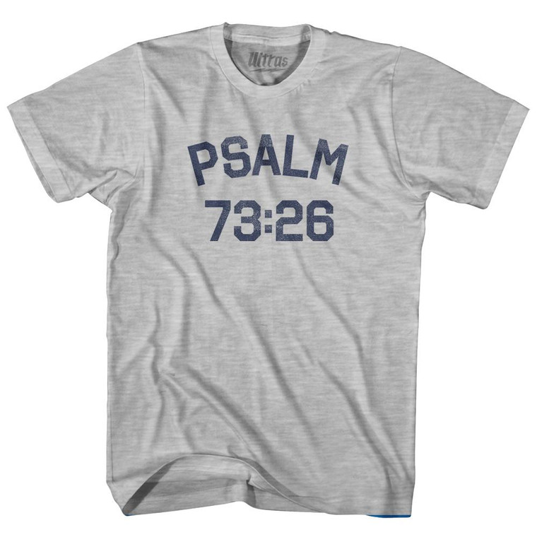 Psalm 73 26 Womens Cotton Junior Cut T-Shirt by Ultras