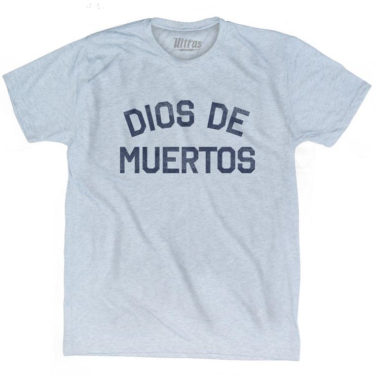 Dios De Muertos Adult Tri-Blend T-Shirt by Ultras
