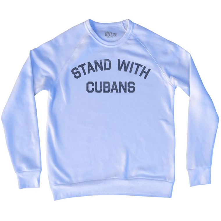 Stand With Cubans Adult Tri-Blend Sweatshirt by Ultras