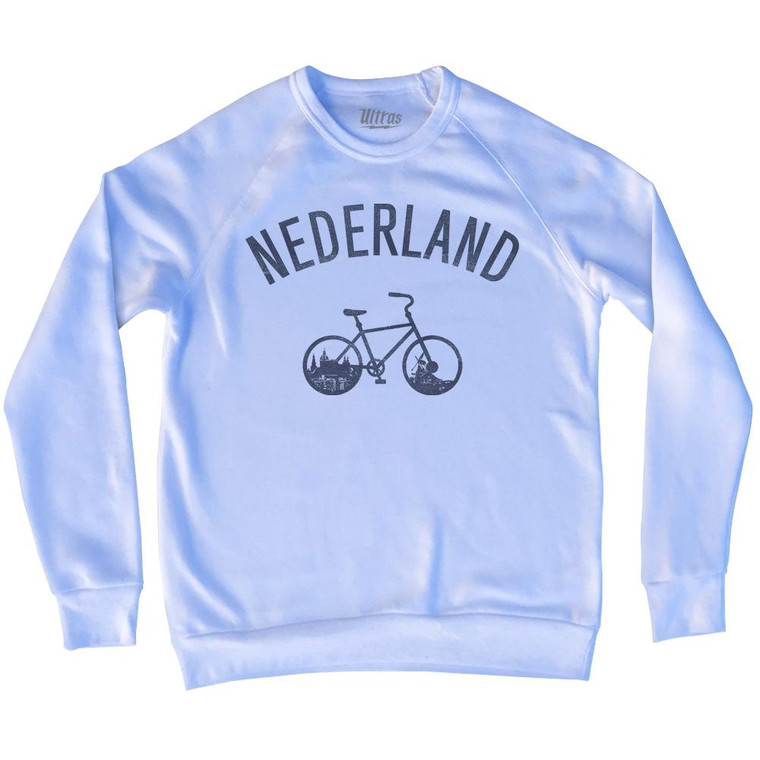 Nederland Vintage Bike Adult Tri-Blend Sweatshirt by Ultras