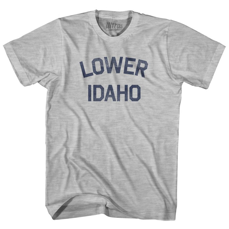 Lower Idaho Youth Cotton T-shirt - Grey Heather