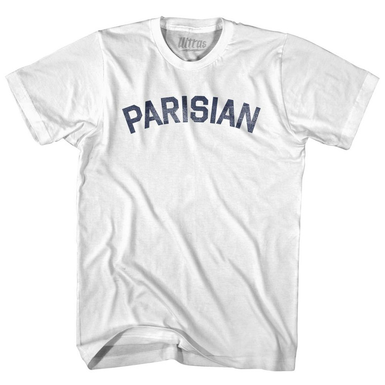 Parisian Womens Cotton Junior Cut T-Shirt - White