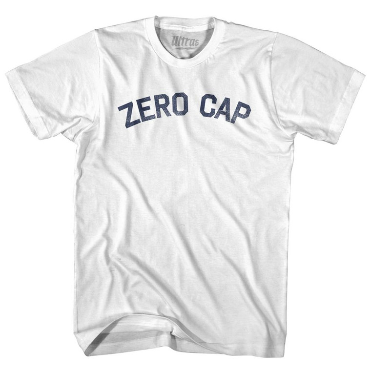 Zero Cap Youth Cotton T-shirt - White