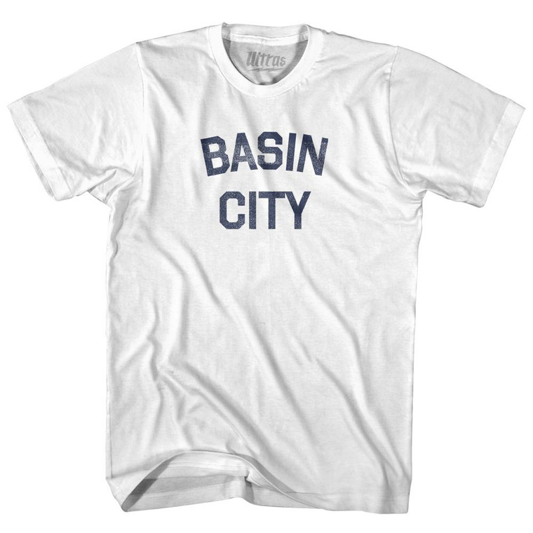 Basin City Adult Cotton T-shirt for Sale by Ultras