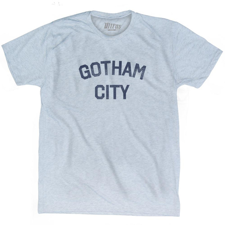 Gotham City Adult Tri-Blend T-shirt for Sale by Ultras