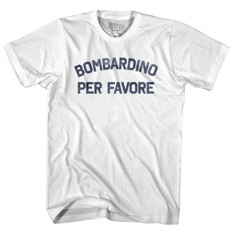 Bombardino Per Favore Adult Cotton T-shirt by Ultras