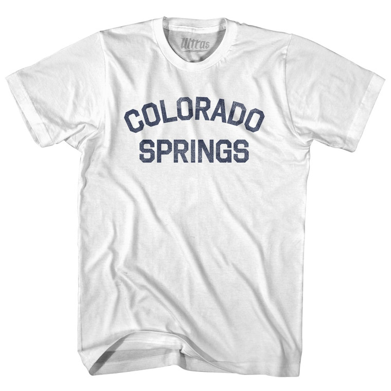 Colorado Springs Adult Cotton T-shirt by Ultras