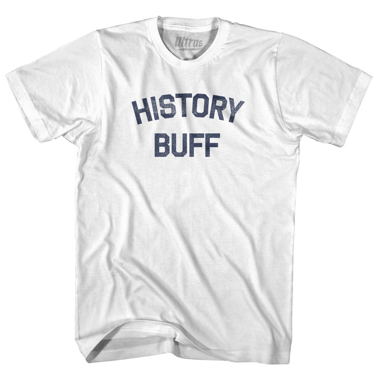 History Buff Adult Cotton T-shirt by Ultras