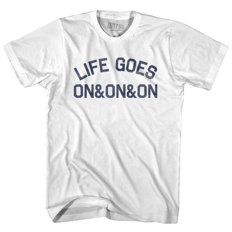 Life Goes On&On&On Youth Cotton T-shirt by Ultras