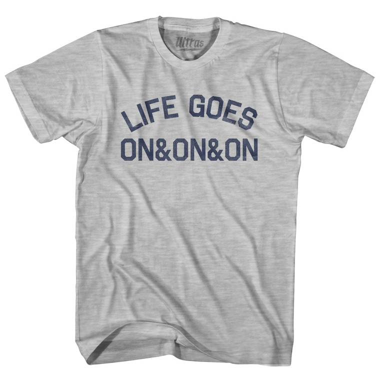 Life Goes On&On&On Youth Cotton T-shirt by Ultras