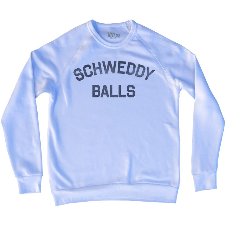 Schweddy Balls Adult Tri-Blend Sweatshirt by Ultras