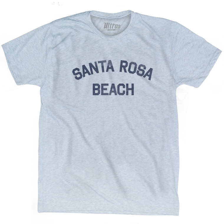Santa Rosa Beach Adult Tri-Blend T-shirt by Ultras