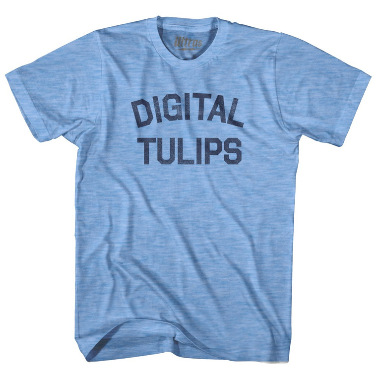 Digital Tulips Adult Tri-Blend T-Shirt by Ultras
