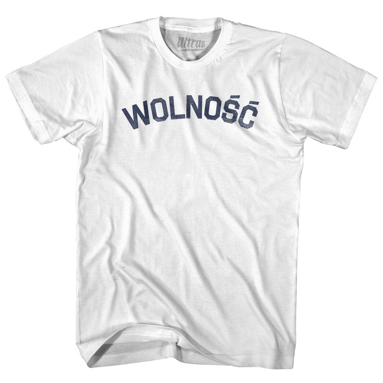 Freedom Collection Poland Polish 'Wolnosc' Adult Cotton T-Shirt by Ultras