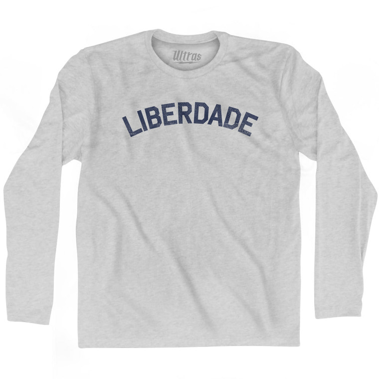 Freedom Collection Portuguese 'Liberdade' Adult Cotton Long Sleeve T-Shirt by Ultras