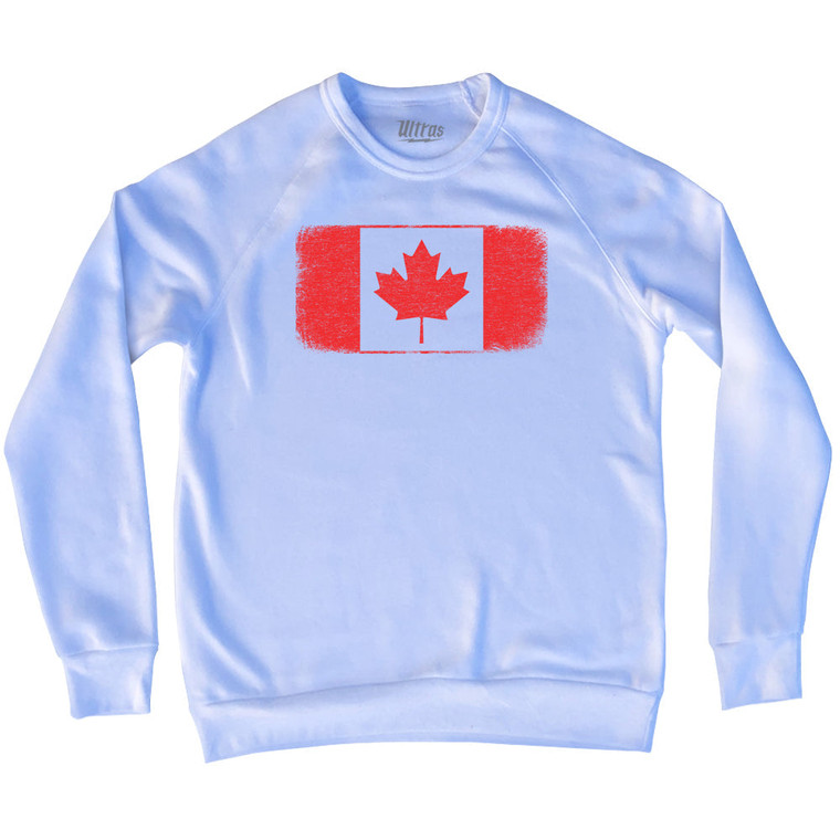 Canada Country Flag Adult Tri-Blend Sweatshirt by Ultras