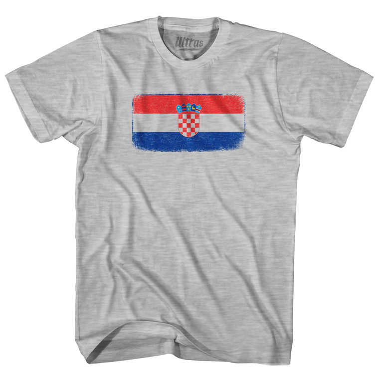 Croatia Country Flag Womens Cotton Junior Cut T-Shirt by Ultras