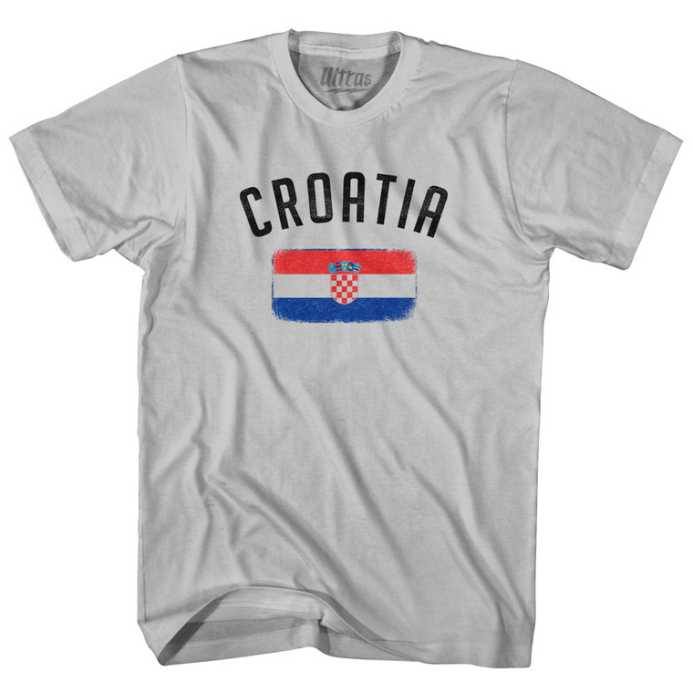 Croatia Country Flag Heritage Adult Cotton T-Shirt by Ultras