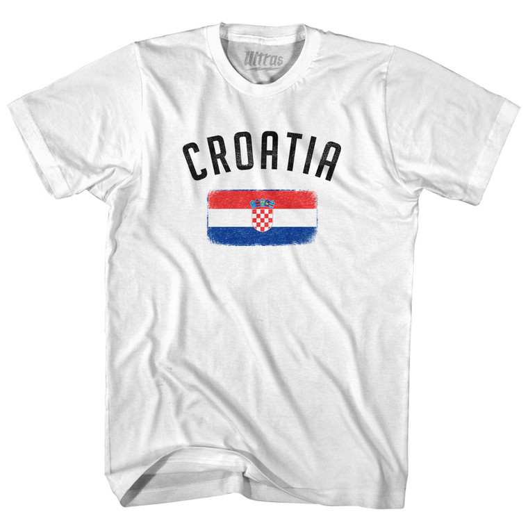 Croatia Country Flag Heritage Youth Cotton T-Shirt by Ultras