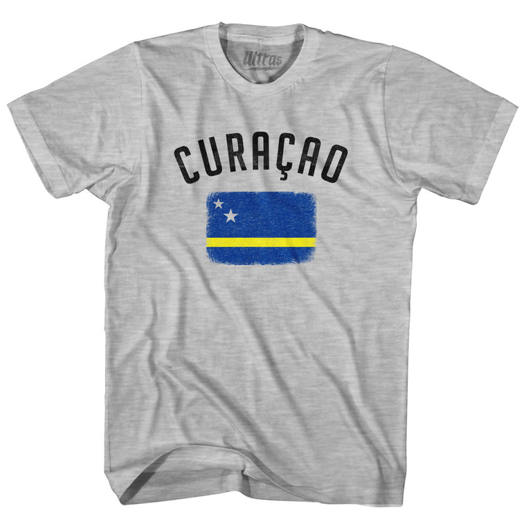 Curacao Country Flag Heritage Youth Cotton T-Shirt by Ultras