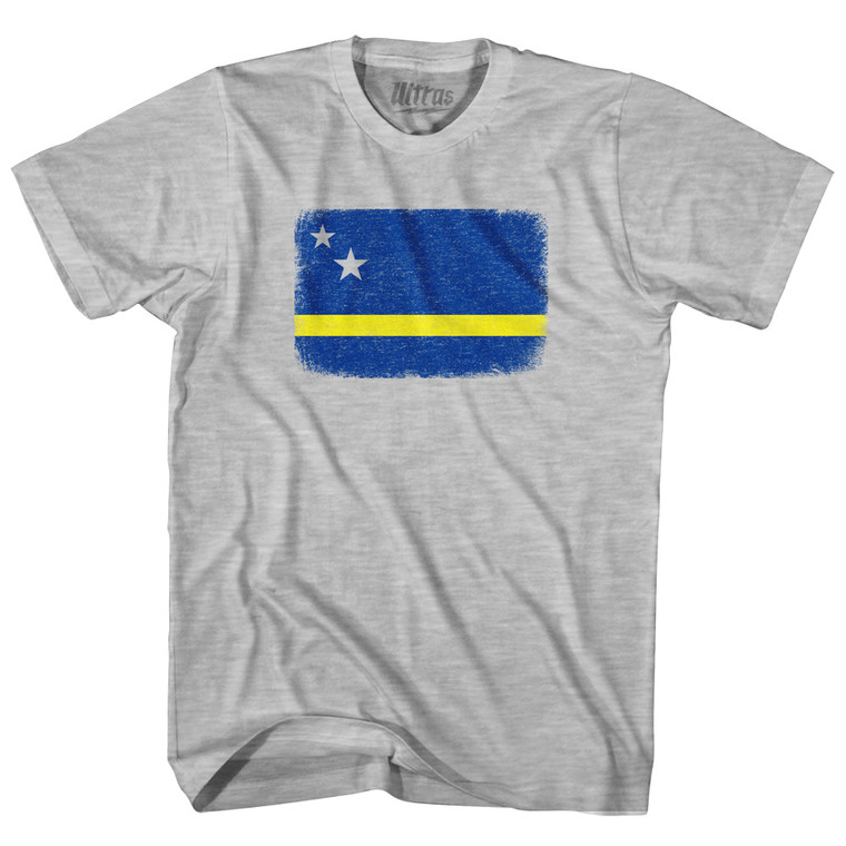 Curacao Country Flag Youth Cotton T-Shirt by Ultras