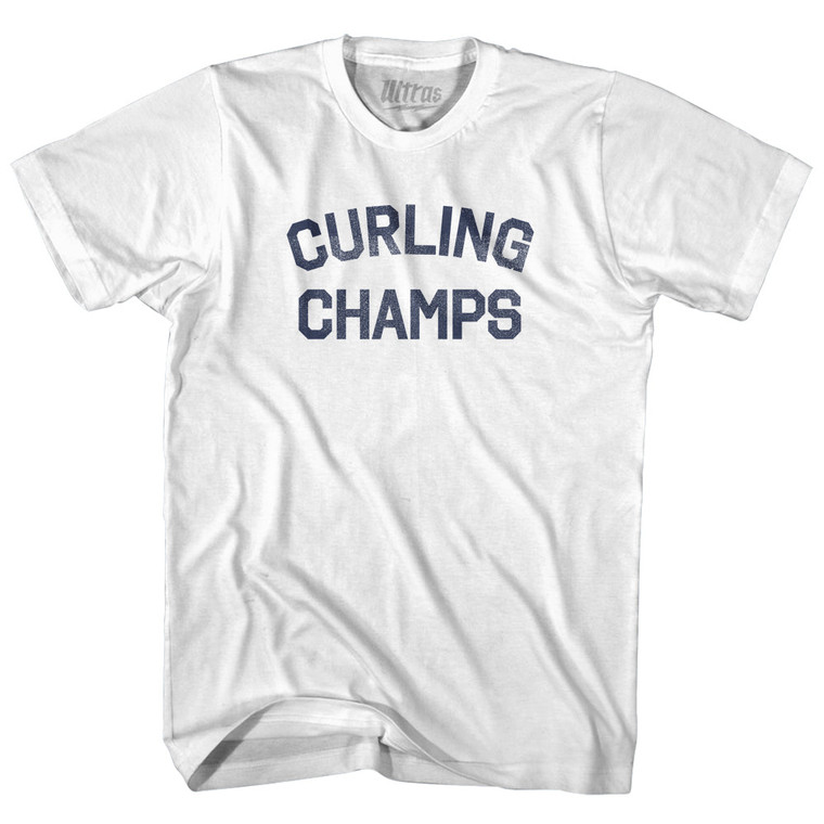 Curling Champs Youth Cotton T-shirt by Ultras
