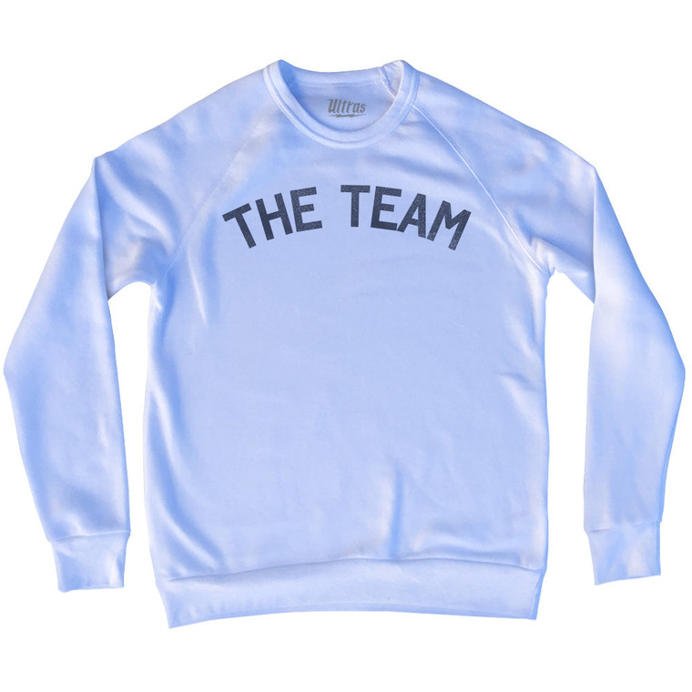 The Team Adult Tri-Blend Sweatshirt - White