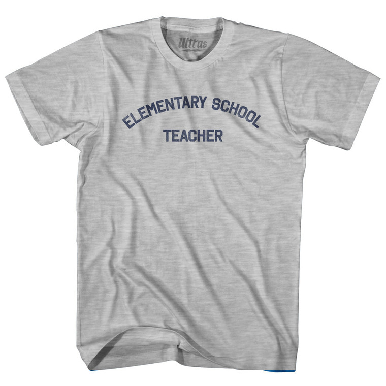 Elementary School Teacher Womens Cotton Junior Cut T-Shirt by Ultras