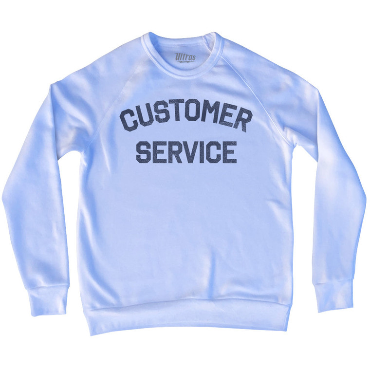 Customer Service Adult Tri-Blend Sweatshirt by Ultras