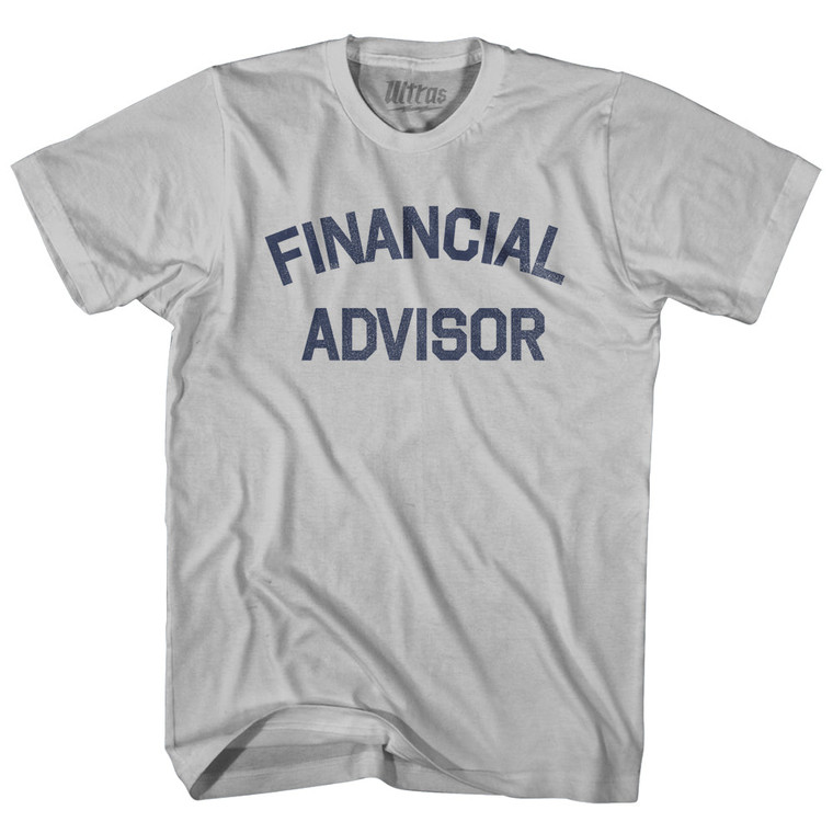 Financial Advisor Adult Cotton T-shirt by Ultras