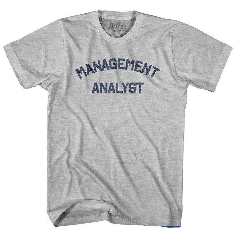 Management Analyst Adult Cotton T-shirt by Ultras