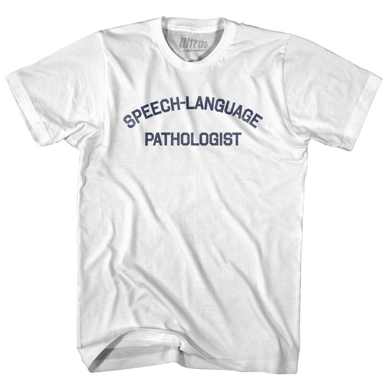 Speech Language Pathologist Adult Cotton T-shirt by Ultras