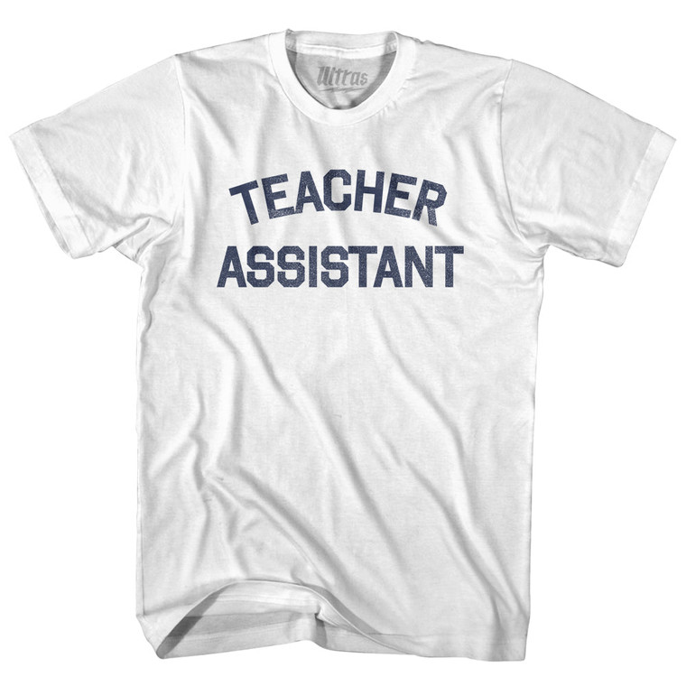 Teacher Assistant Adult Cotton T-shirt by Ultras