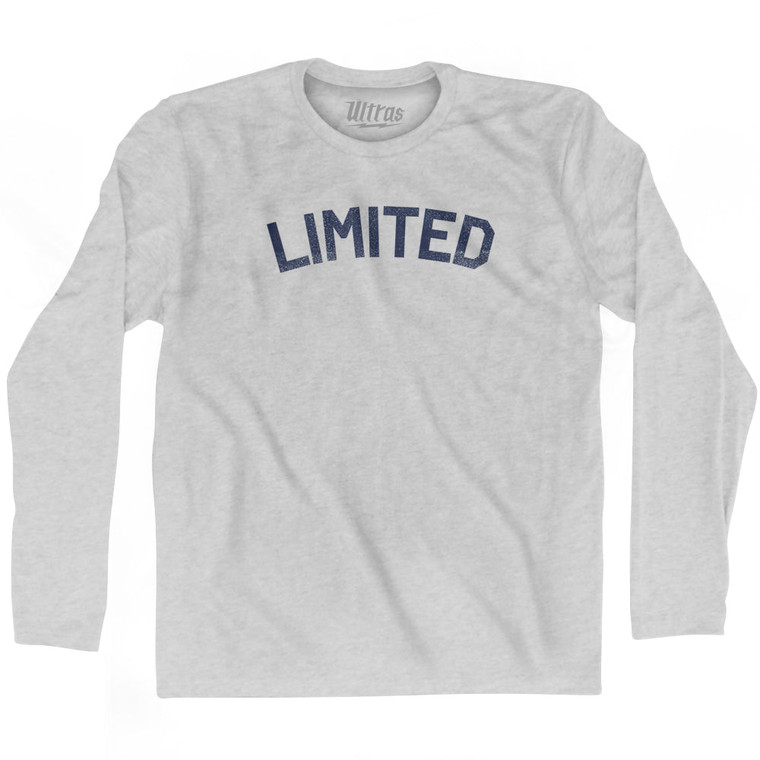 Limited Adult Cotton Long Sleeve T-shirt by Ultras
