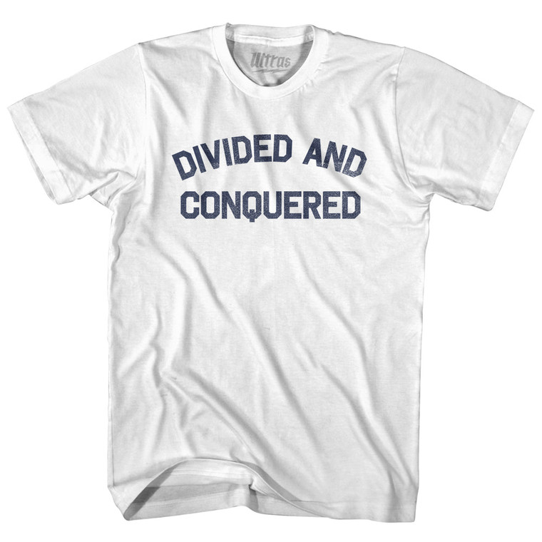Divided And Conquered Youth Cotton T-shirt by Ultras