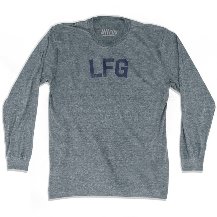 LFG Adult Tri-Blend Long Sleeve T-shirt by Ultras