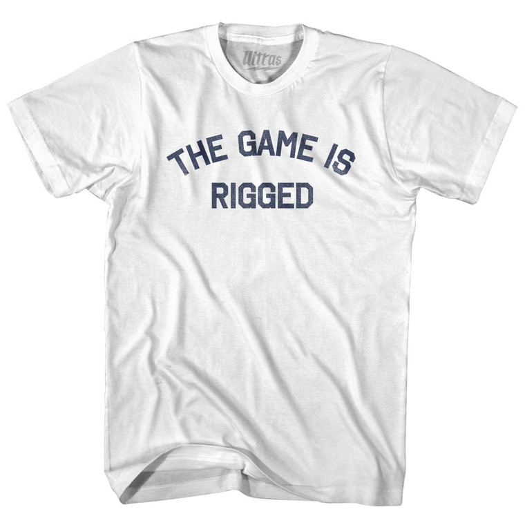 The Game Is Rigged Youth Cotton T-shirt by Ultras