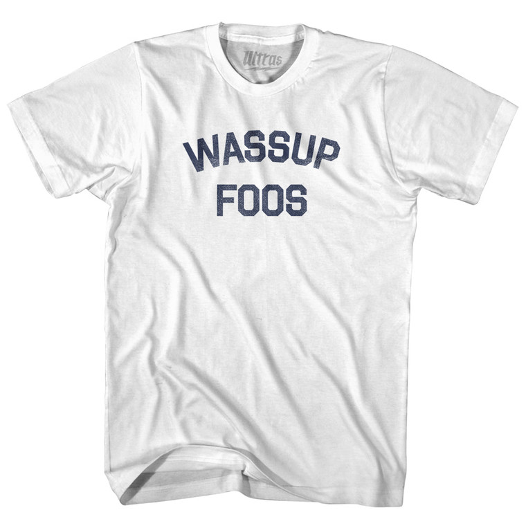 Wassup Foos Womens Cotton Junior Cut T-Shirt by Ultras