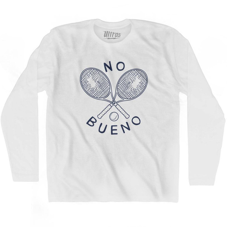 No Bueno Broken Tennis Racket Strings Adult Cotton Long Sleeve Soccer T-shirt by Ultras