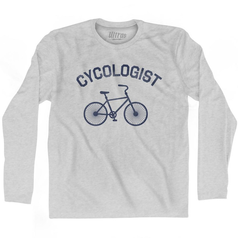 Cycologist Adult Cotton Long Sleeve T-Shirt by Ultras