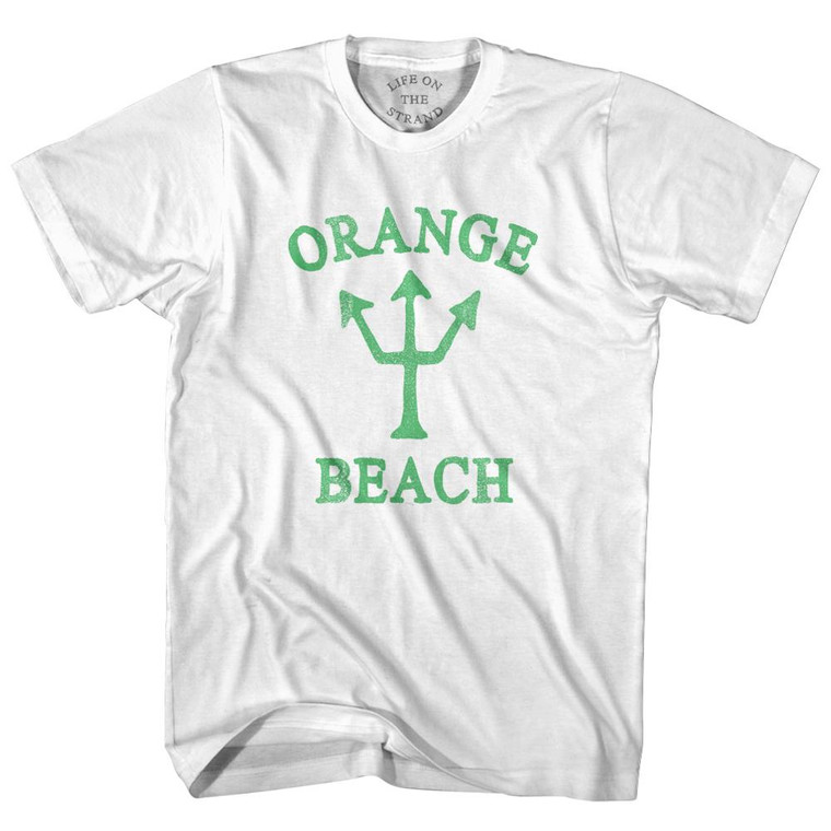 Alabama Orange Beach Emerald Art Trident Youth Cotton by Life On the Strand