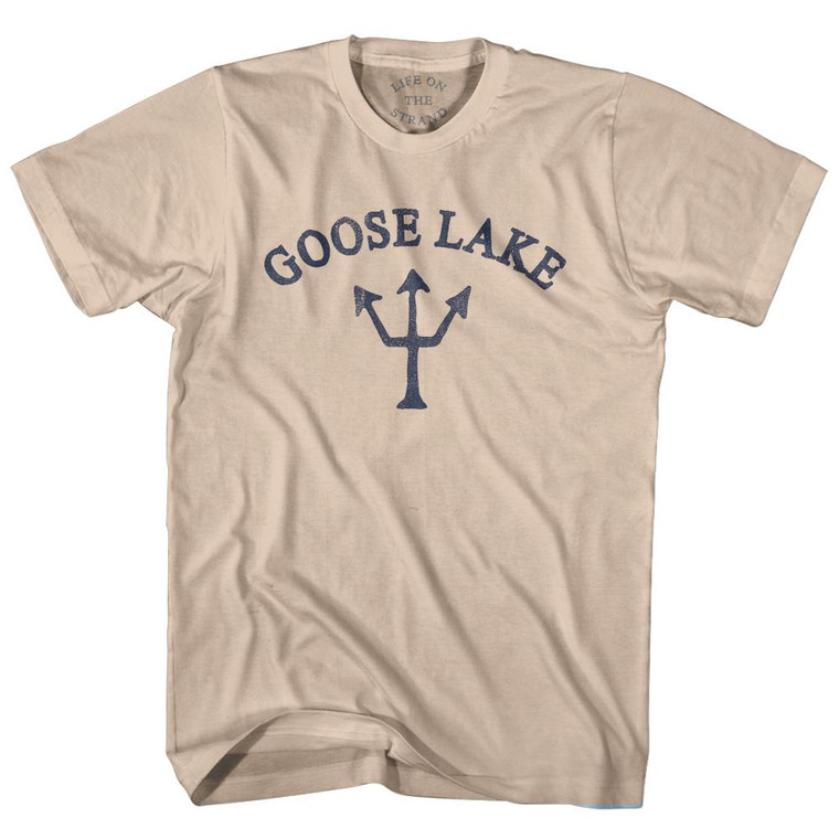 Alaska Goose Lake Trident Adult Cotton by Life On the Strand