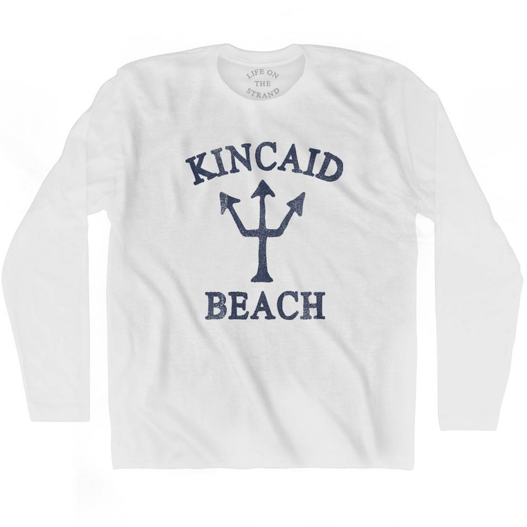 Alaska Kincaid Beach Trident Adult Cotton Long Sleeve by Life On the Strand