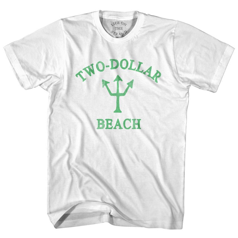 American Samoa Two Dollar Beach Emerald Art Trident Adult Cotton by Life On the Strand